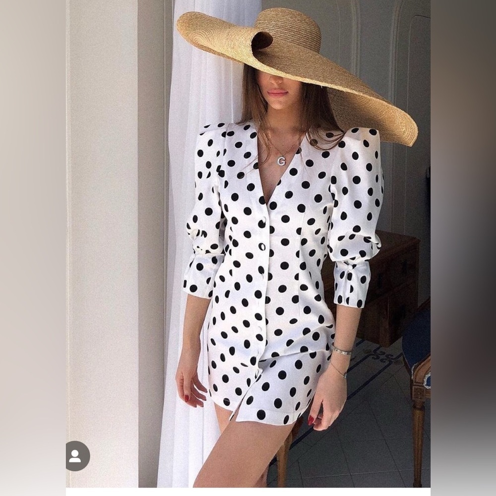 Choosy Polka Dot Dress
